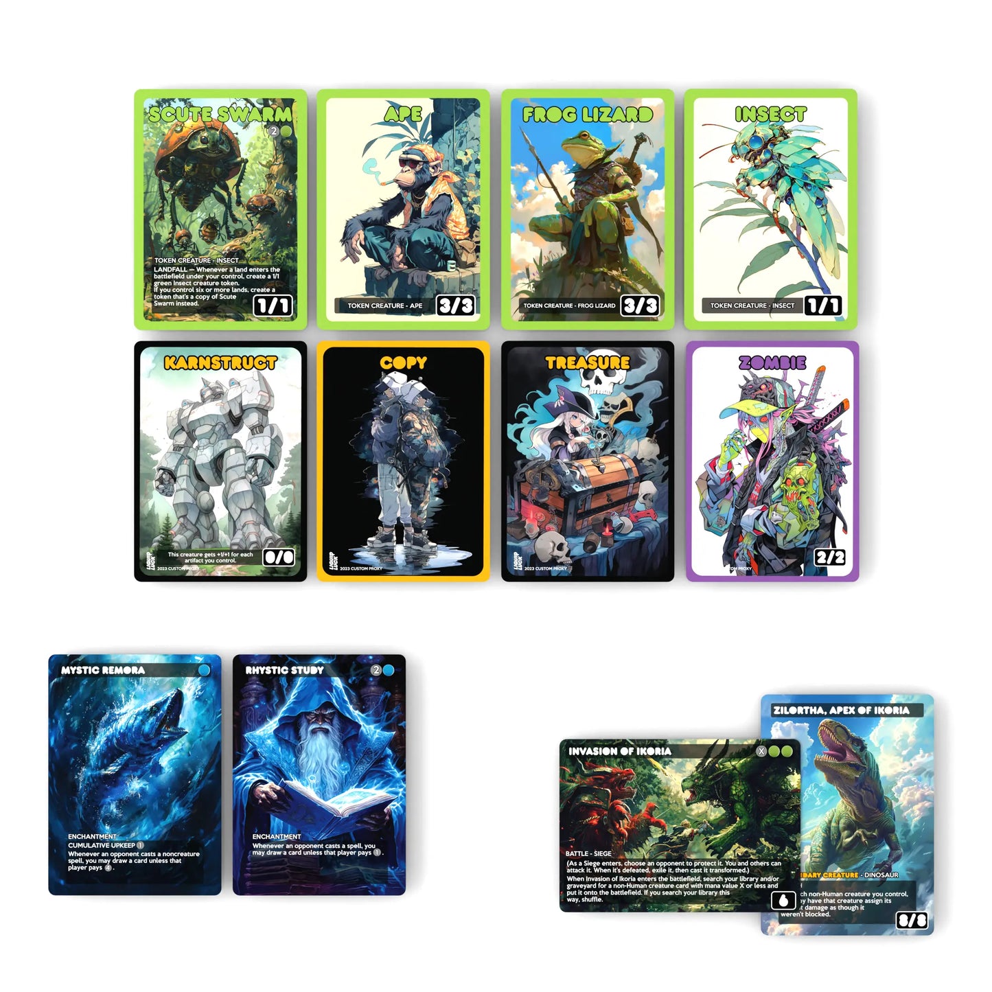 Nadu, Winged Wisdom - Complete Commander Proxy Deck (Cedh) with 108 Cards and Bonus Cards - Ready to Play Deck
