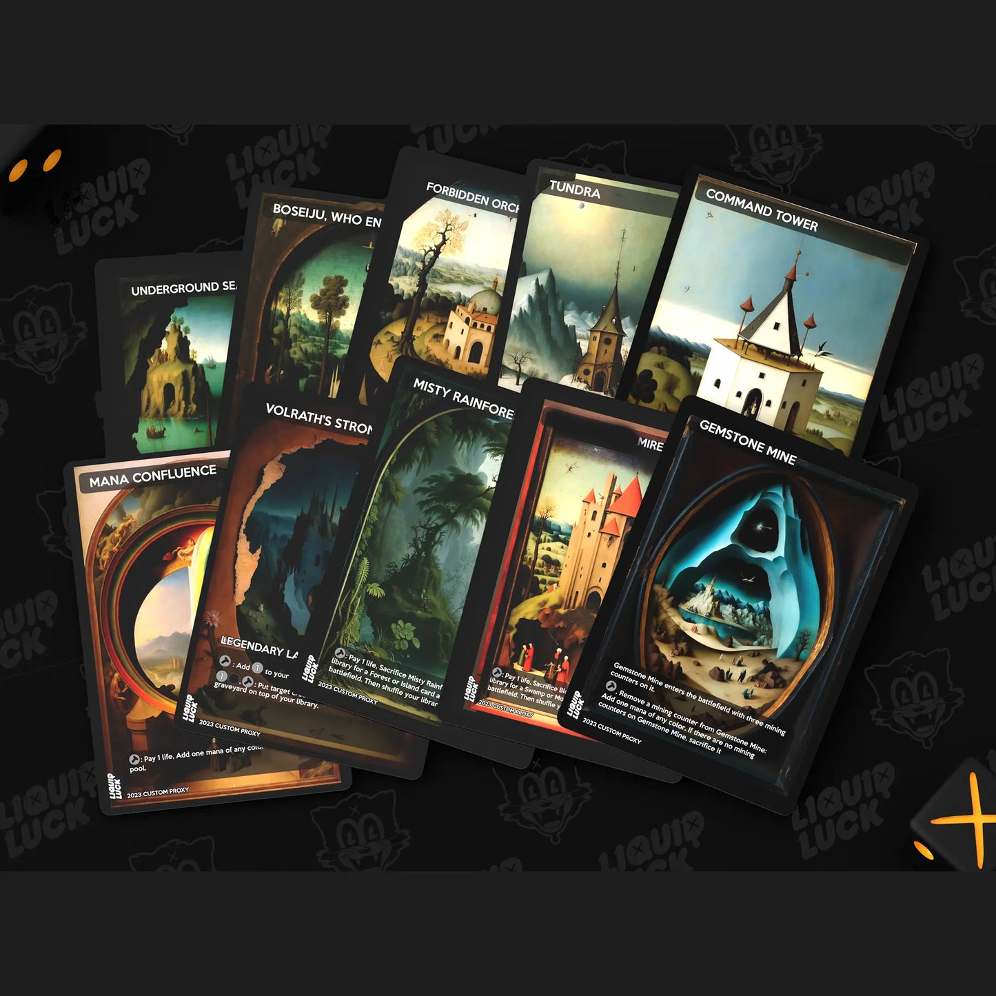 Kenrith, the Returned King - Complete Commander Proxy Deck (Cedh) with 108 Cards and Bonus Cards - Ready to Play Deck Tcg Booster Pack