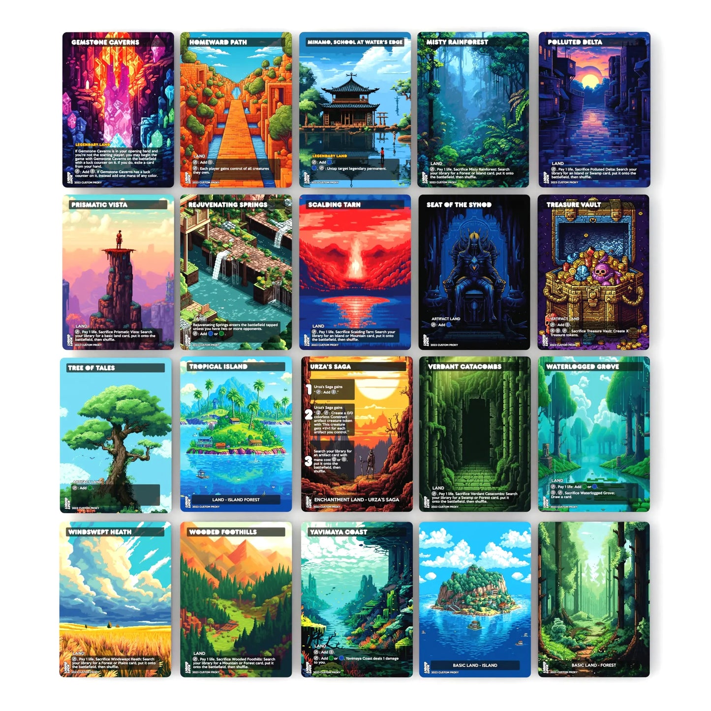 Kinnan Proxy Deck - Complete 100 Card Commander Deck + Bonus Cards - Blue Green Ramp/Combo Deck