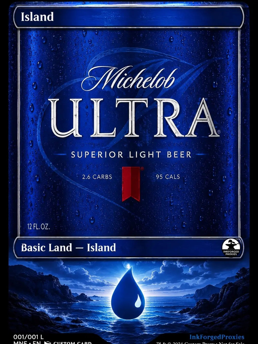 Beer Inspired MTG Lands | Full Art Proxy Land Set