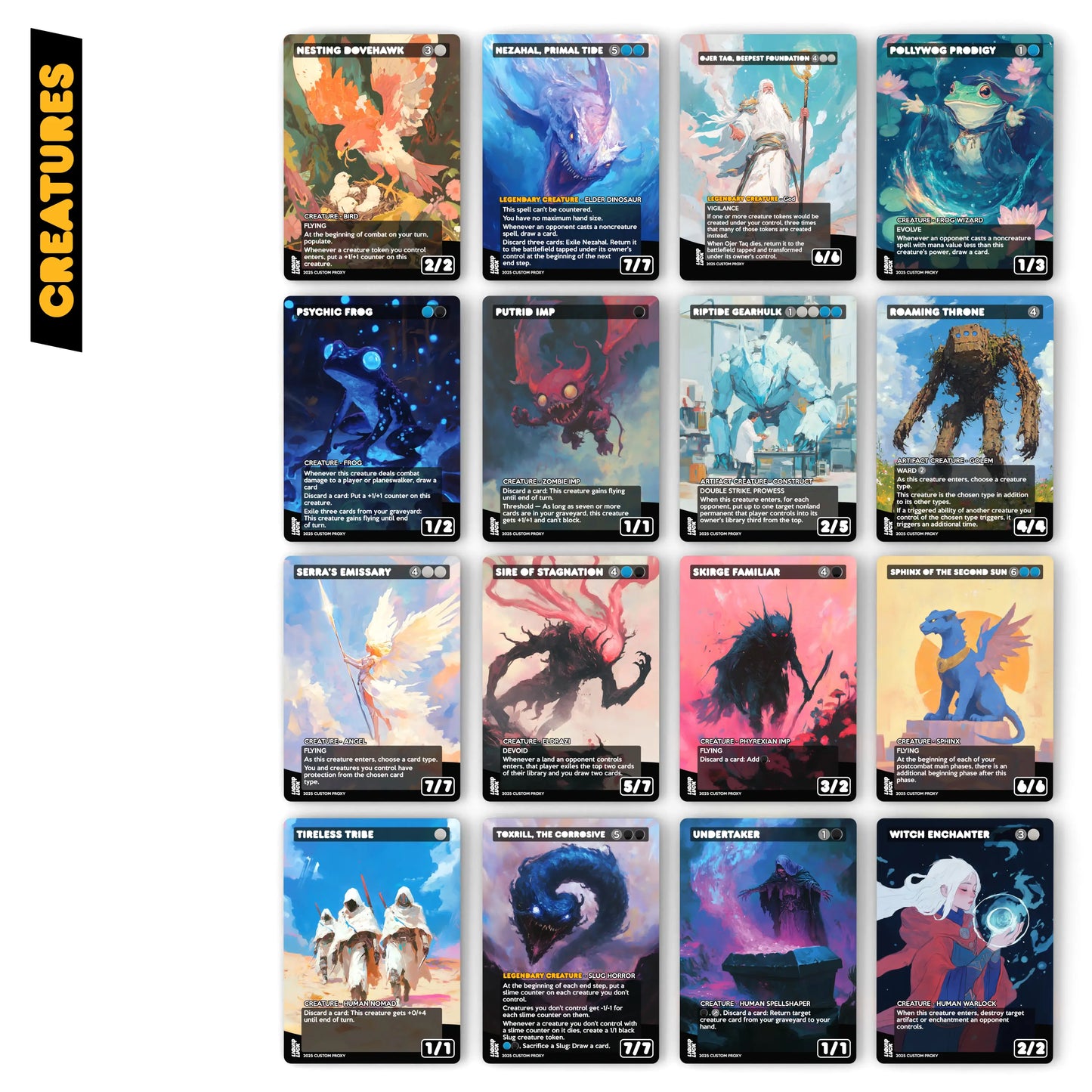 Hashaton, Scarab'S Fist Complete Proxy Deck | Esper Reanimator - Complete Commander Proxy Deck (Cedh) with 100 Cards and Tokens