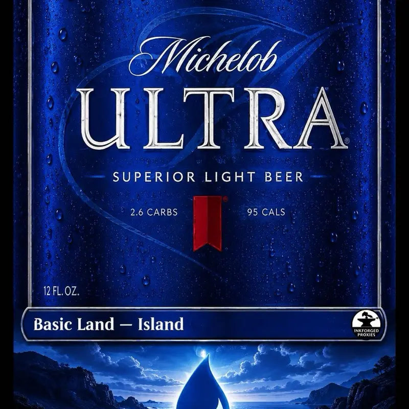 Beer Inspired MTG Lands | Full Art Proxy Land Set