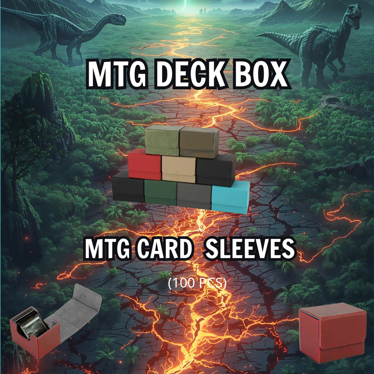Dino Ranger Force + MTG Proxy Deck + MTG Commander + Tokens