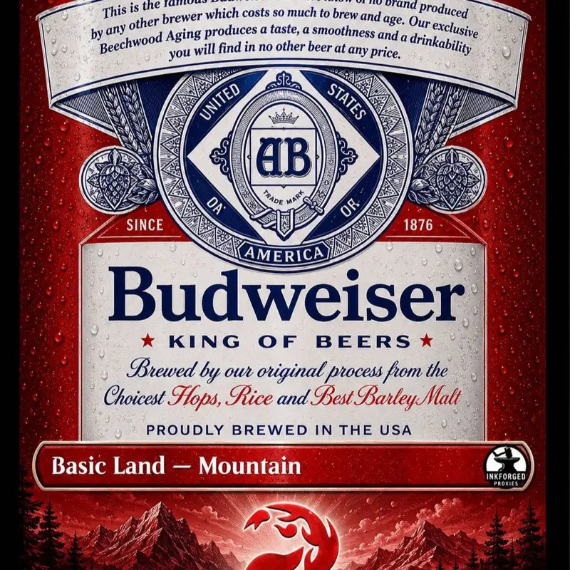 Beer Inspired MTG Lands | Full Art Proxy Land Set