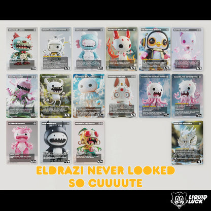 Eldrazi Cascade Complete Ready to Play Proxy Deck - Complete Proxy Deck (Cedh) with 108 Cards and Tokens - Ready to Play Eldrazi Tribal Deck Tcg Booster Pack