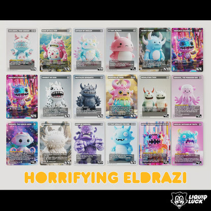 Eldrazi Cascade Complete Ready to Play Proxy Deck - Complete Proxy Deck (Cedh) with 108 Cards and Tokens - Ready to Play Eldrazi Tribal Deck Tcg Booster Pack