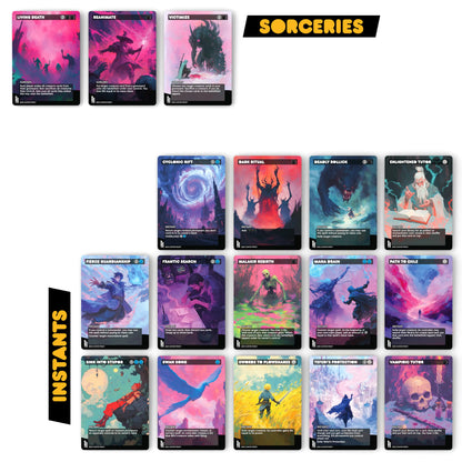 Hashaton, Scarab'S Fist Complete Proxy Deck | Esper Reanimator - Complete Commander Proxy Deck (Cedh) with 100 Cards and Tokens