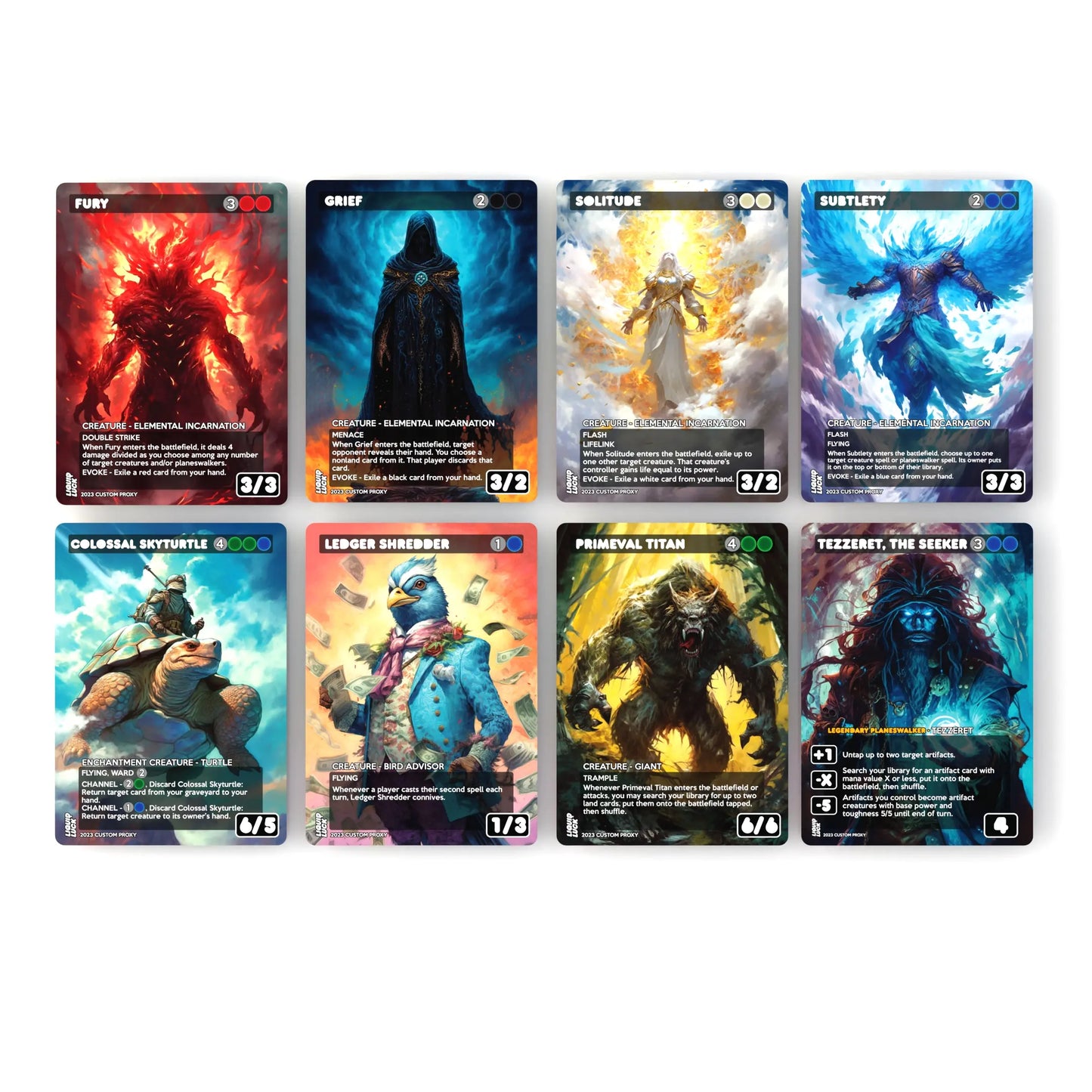 Kinnan Proxy Deck - Complete 100 Card Commander Deck + Bonus Cards - Blue Green Ramp/Combo Deck