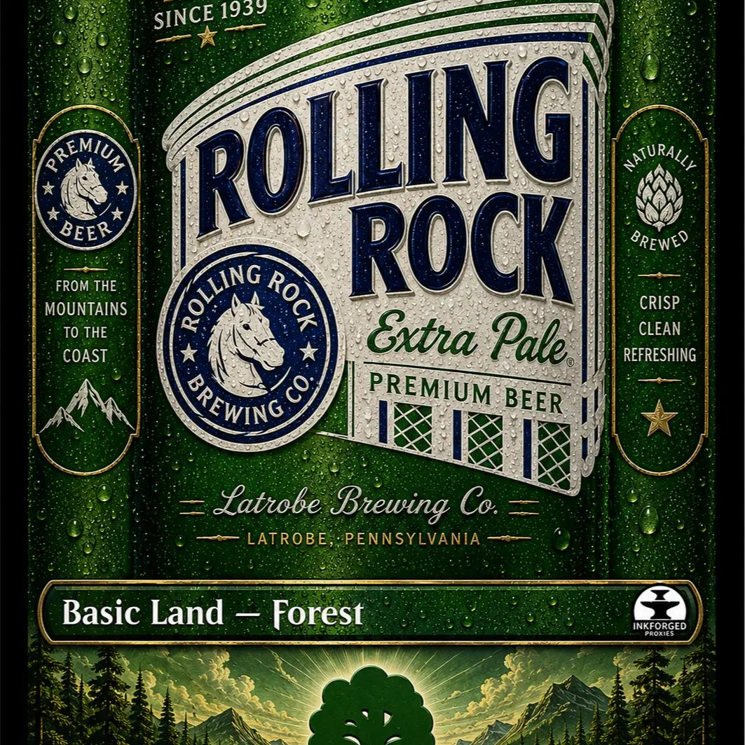 Beer Inspired MTG Lands | Full Art Proxy Land Set