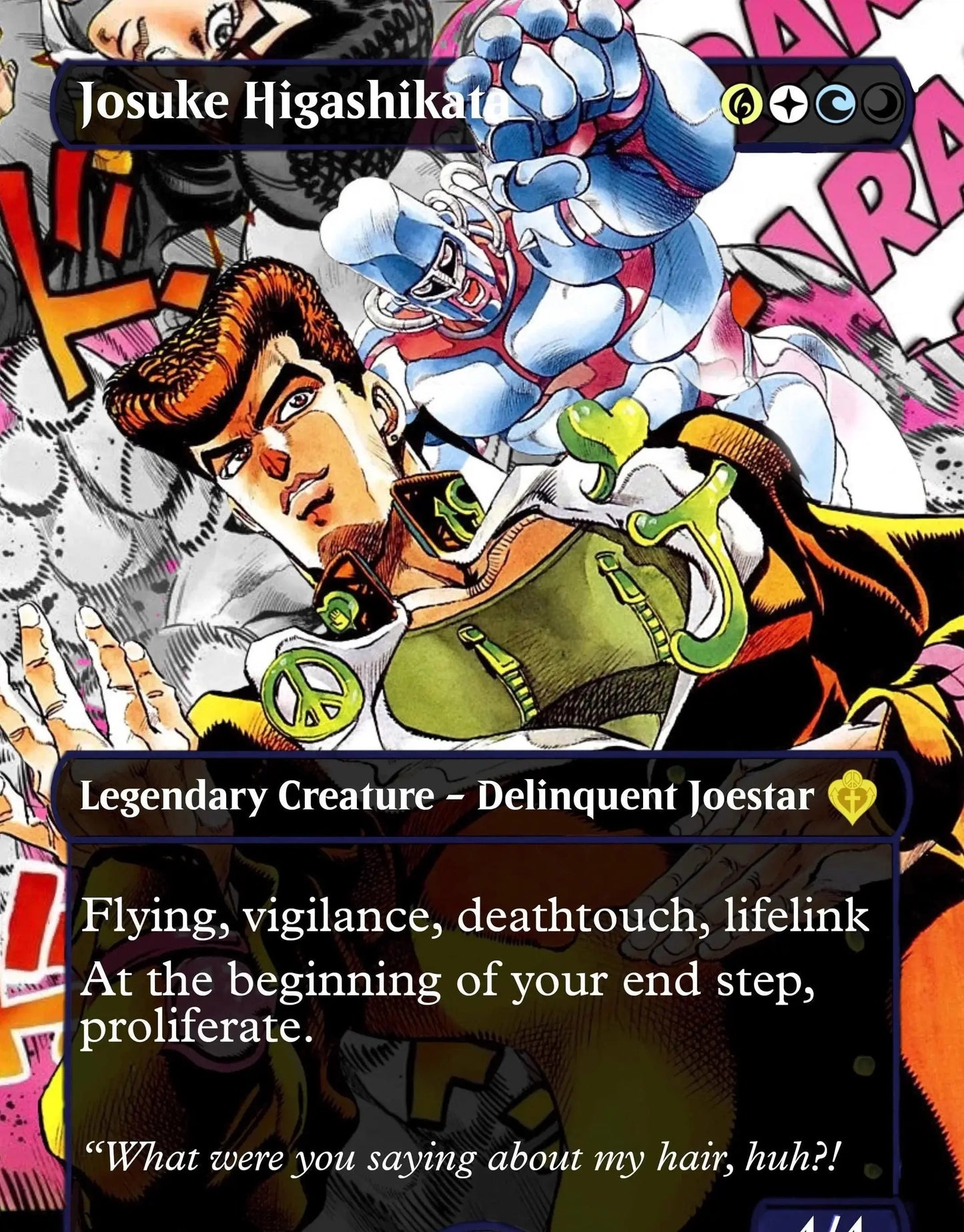 Jojos Bizzare Adventure Commander Proxy Bundle: 9 Joestar Legendary Creature Pack