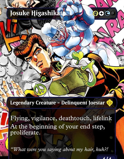Jojos Bizzare Adventure Commander Proxy Bundle: 9 Joestar Legendary Creature Pack