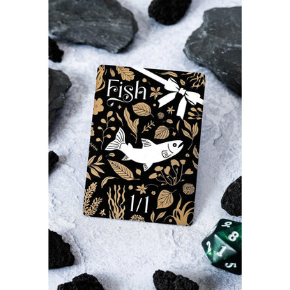 Stainless Steel Fish Token - Legendary Artifacts - MTG Tokens for MTG Commander