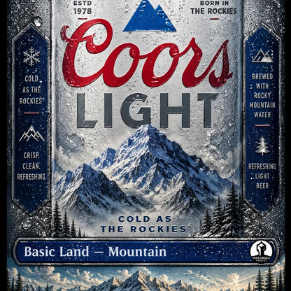 Beer Inspired MTG Lands | Full Art Proxy Land Set