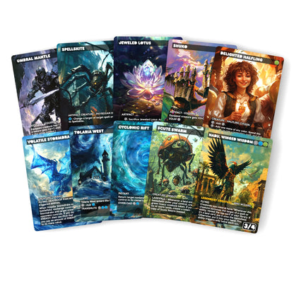 Nadu, Winged Wisdom - Complete Commander Proxy Deck (Cedh) with 108 Cards and Bonus Cards - Ready to Play Deck