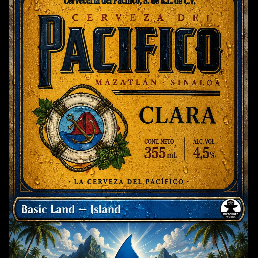Beer Inspired MTG Lands | Full Art Proxy Land Set