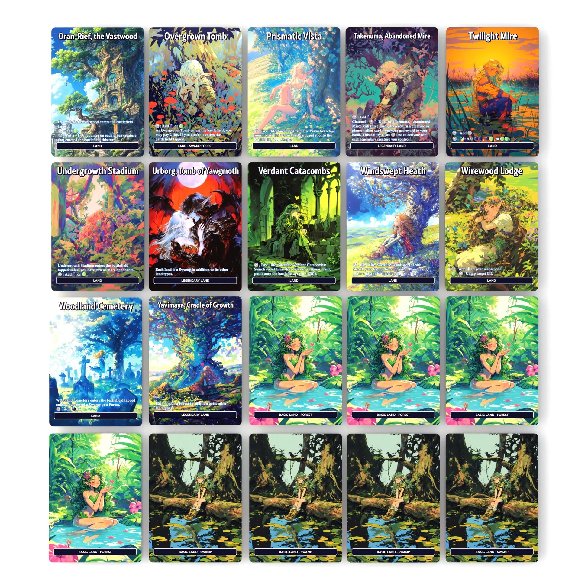 Lathril, Blade of the Elves Proxy Commander Deck - Ready-To-Play Elf Kindred Deck