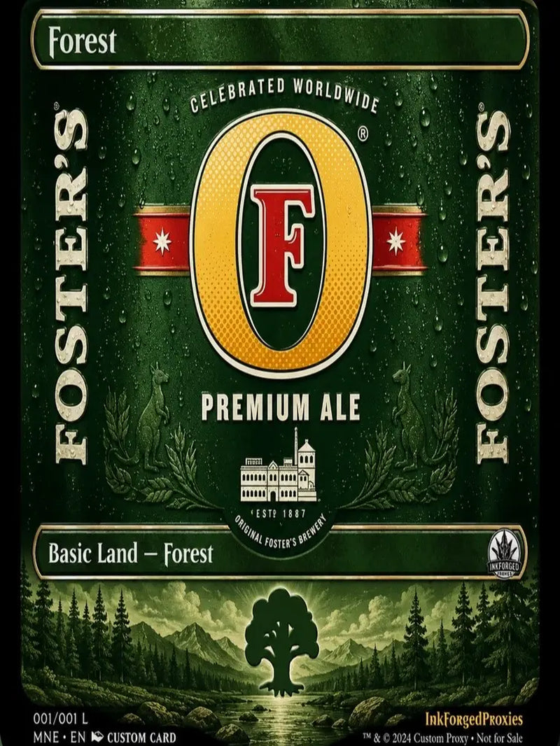Beer Inspired MTG Lands | Full Art Proxy Land Set