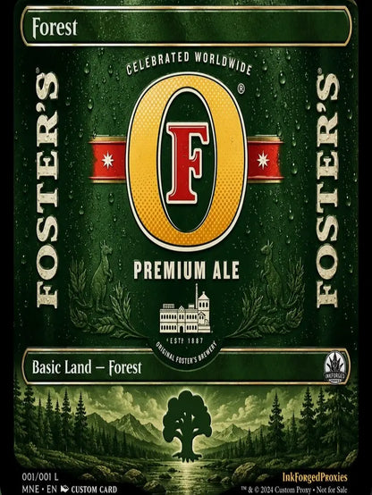 Beer Inspired MTG Lands | Full Art Proxy Land Set