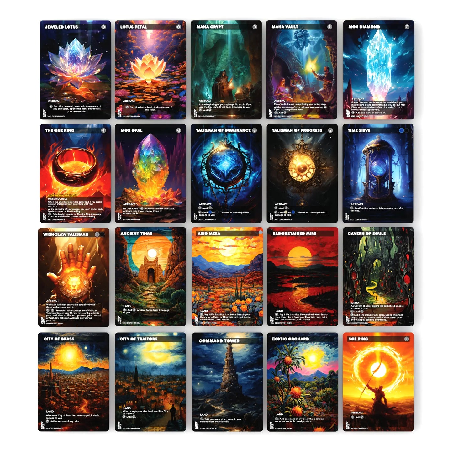 Tivit Seller of Secrets Proxy Deck (Cedh) - Complete 100 Card Commander Deck + Bonus Cards - Control Deck for Competitive EDH