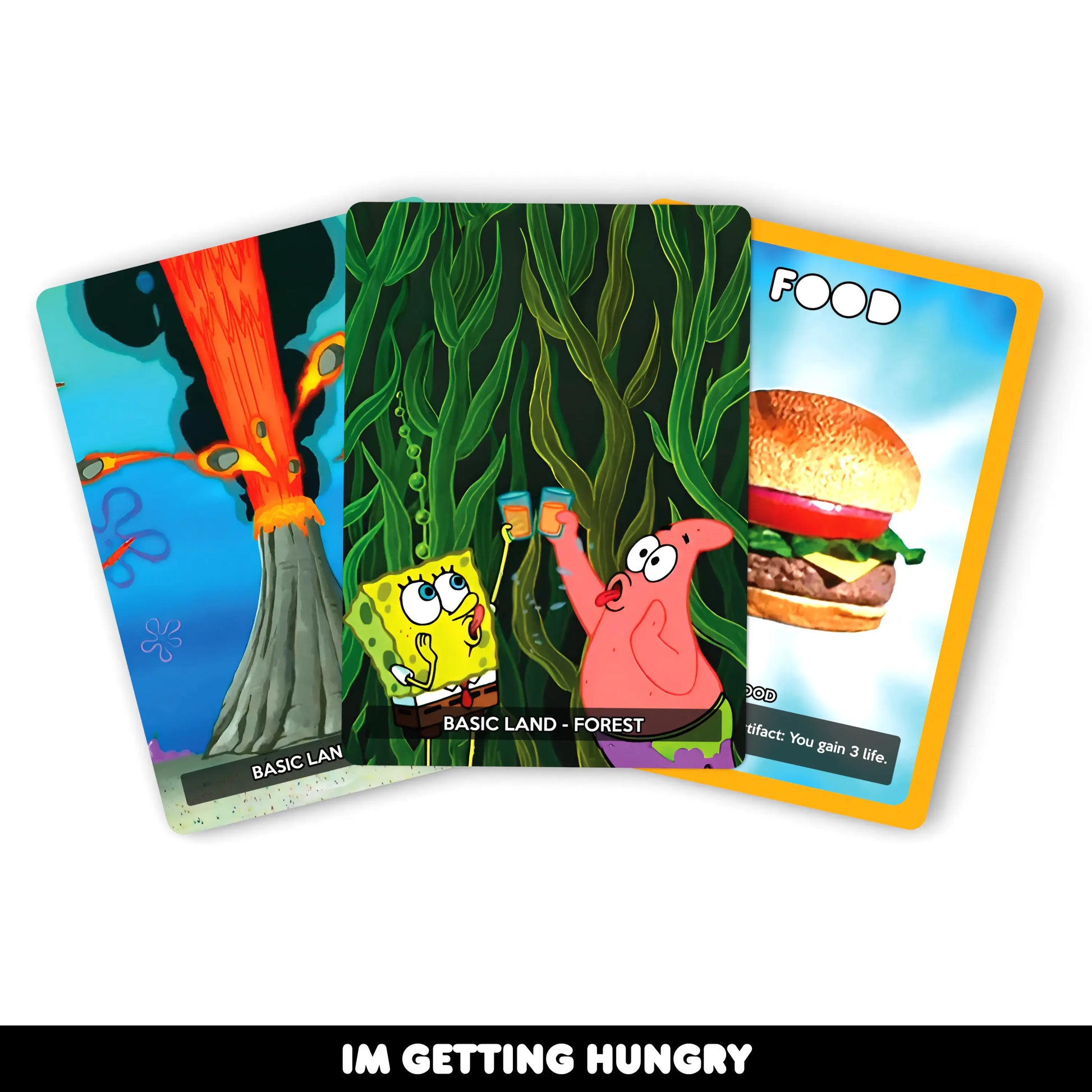 Spongebob Complete Proxy Set - 18 Cards in Total - Spongebob, Patrick, Sandy, Gary and More! Perfect for Commander/Edh Decks!