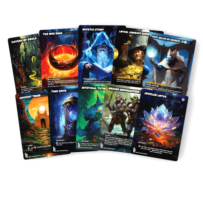 Tivit Seller of Secrets Proxy Deck (Cedh) - Complete 100 Card Commander Deck + Bonus Cards - Control Deck for Competitive EDH