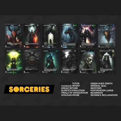 Kenrith, the Returned King - Complete Commander Proxy Deck (Cedh) with 108 Cards and Bonus Cards - Ready to Play Deck Tcg Booster Pack