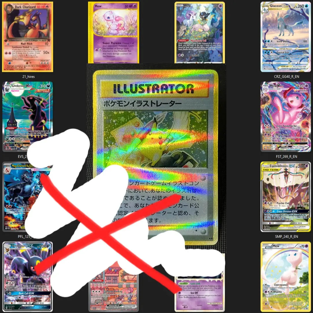 PROXY Custom Holo Card with White Masking