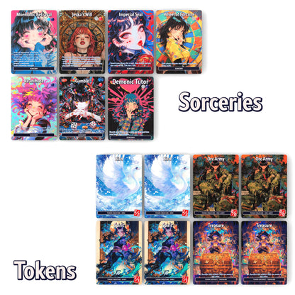 Marchesa, Dealer of No-Nos Complete 100-Card Proxy Commander Deck + Tokens
