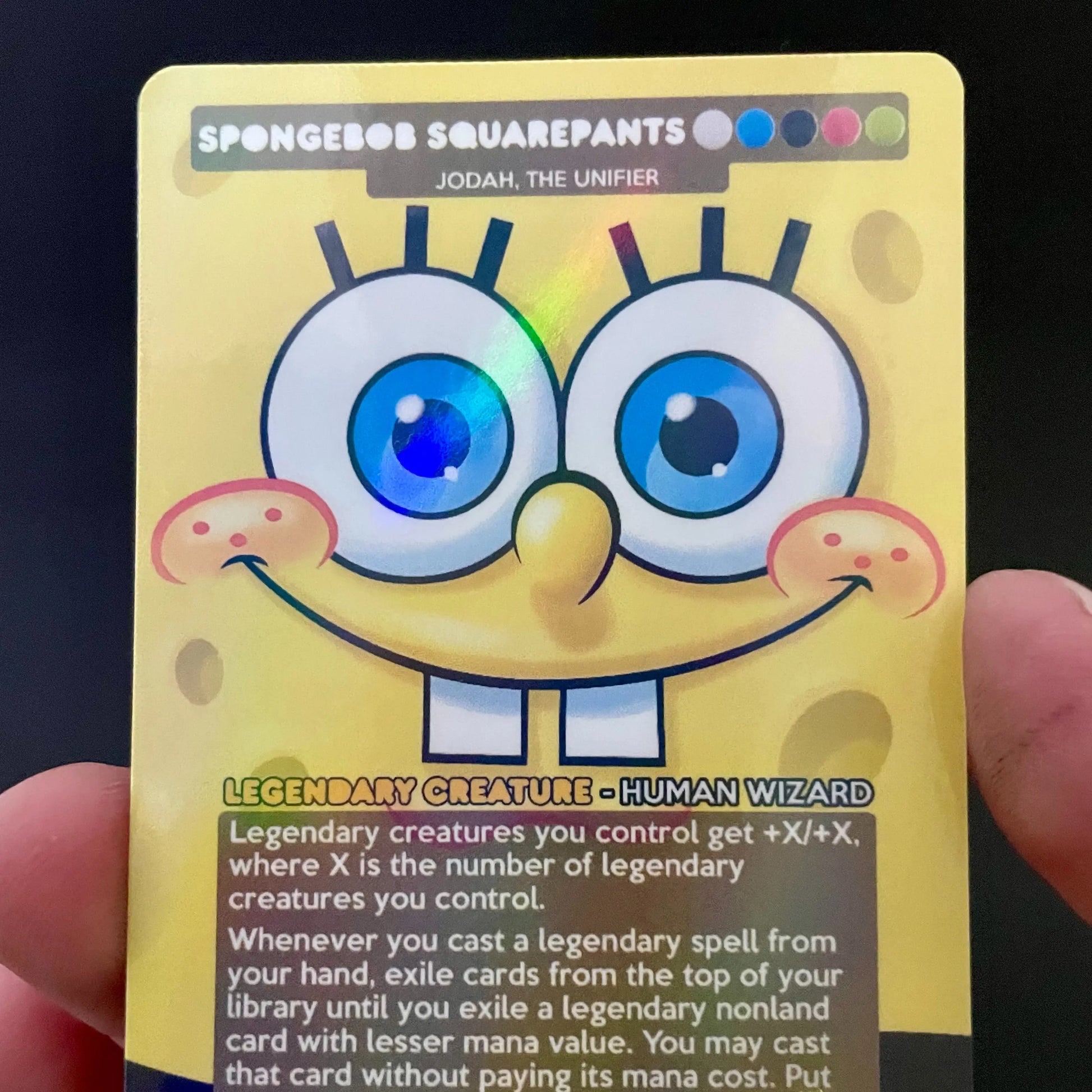 Spongebob Complete Proxy Set - 18 Cards in Total - Spongebob, Patrick, Sandy, Gary and More! Perfect for Commander/Edh Decks!
