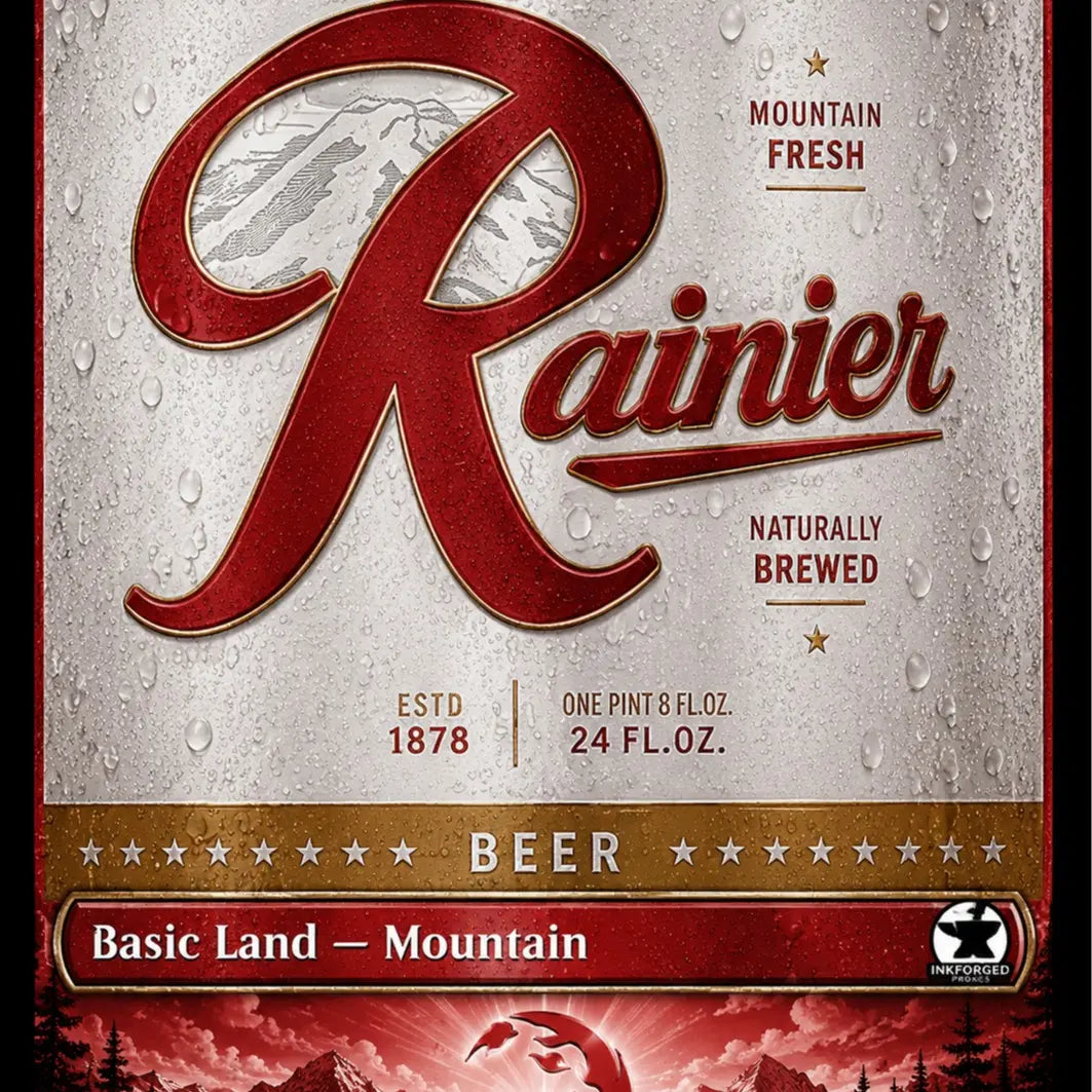 Beer Inspired MTG Lands | Full Art Proxy Land Set